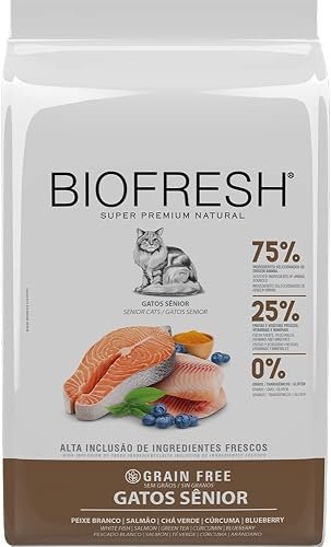 Biofresh Ração Gatos Sênior Peixe Branco
