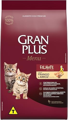 GranPlus Ração para Gatos Filhotes Frango e Arroz