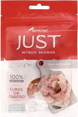 JUST Petisco Saudável Cubos de Frango