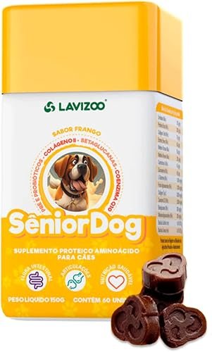 Lavizoo Senior Dog Suplemento em Gomas
