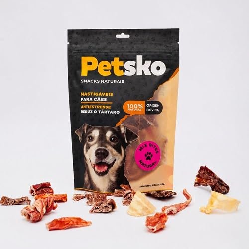 Mix Bites Petisco Natural de Origem Bovina