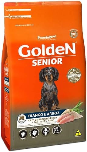 Ração Golden Fórmula Mini Bits Senior para Cães de Pequeno Porte, 10,1 kg