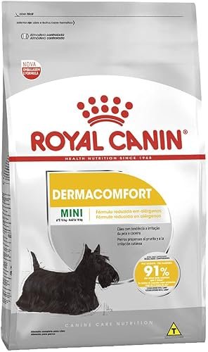 Ração Royal Canin Mini Dermacomfort para Cães Adultos, 7,5 kg