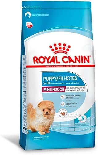 Ração Royal Canin Mini Indoor Junior para Cães Filhotes, 7,5 kg